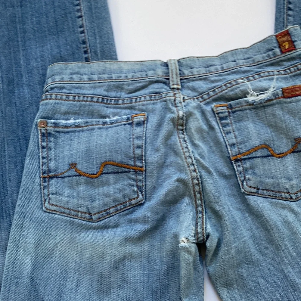 7 For All Mankind Skinny Jeans, size 26 - Picture 8 of 16